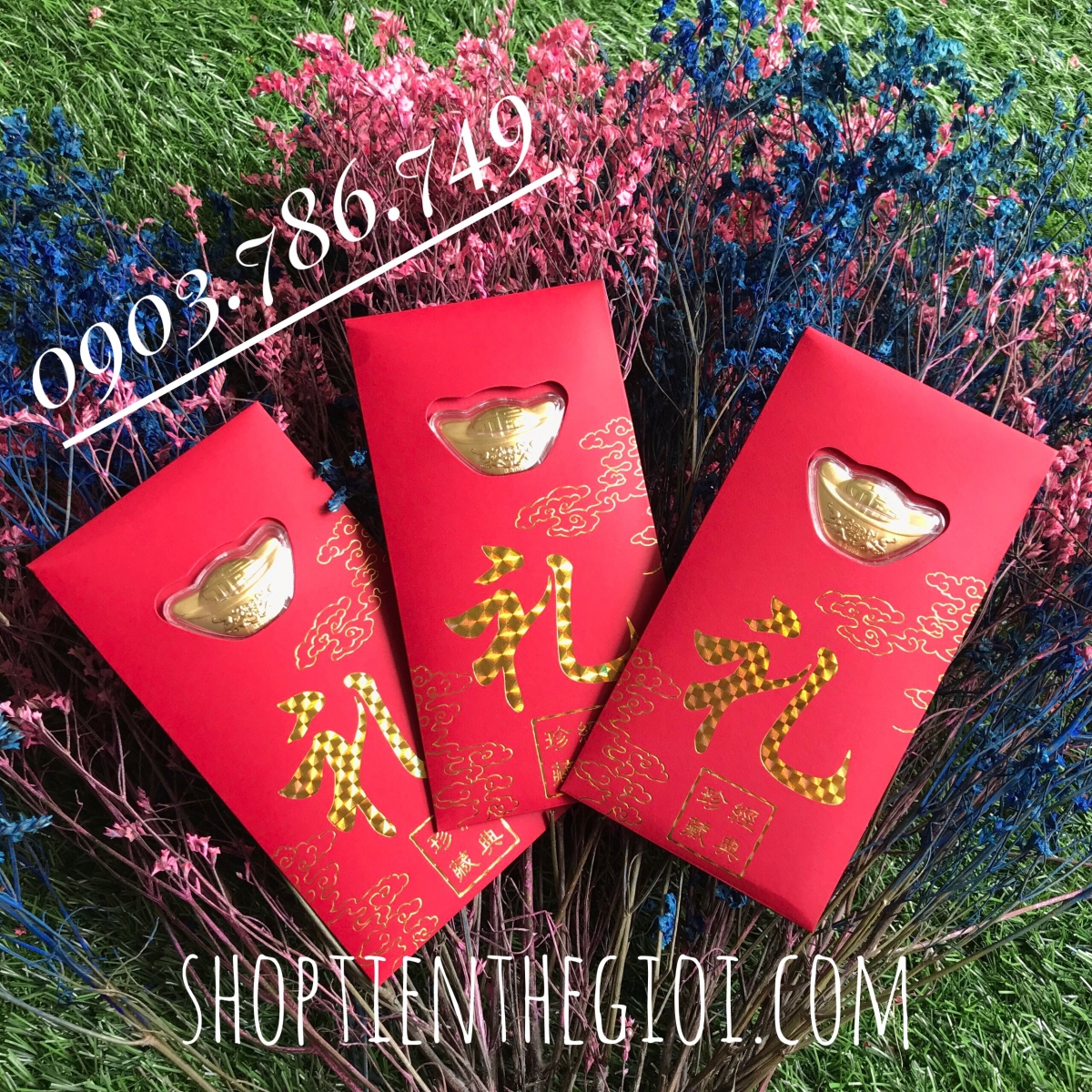 BAO LÌ XÌ THỎI VÀNG 24K